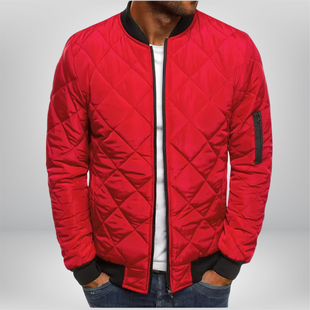 William™ - Premium Kurtka Bomber Pikowana