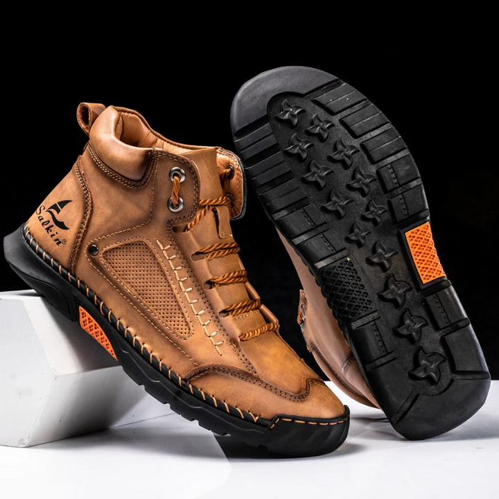 Sommerfeld™ | St. Moritz Skórzane Buty Wysokie