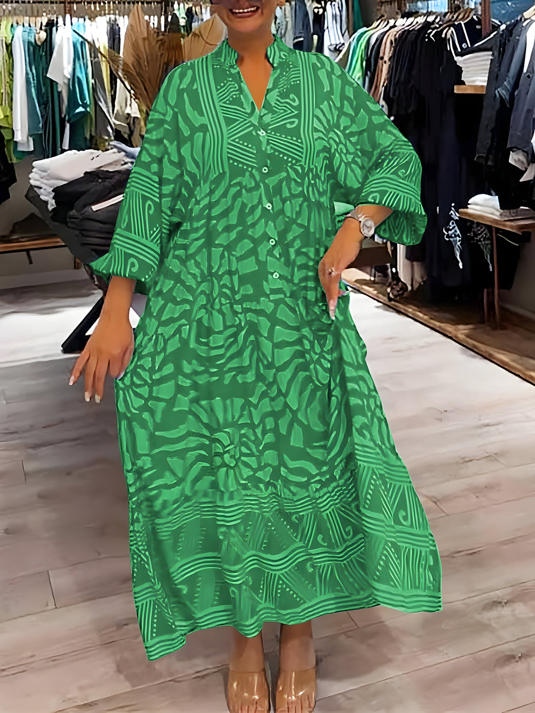 Ivana™ | Elegancka Sukienka z Dekoltem