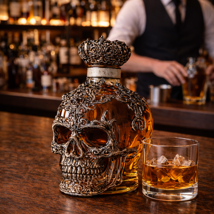 Butelka Whisky - Edycja Czaszki