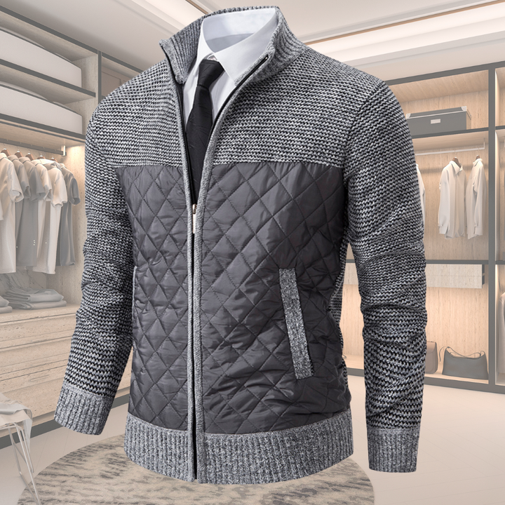 Leandro™ – Elegancka wełniana kurtka męska