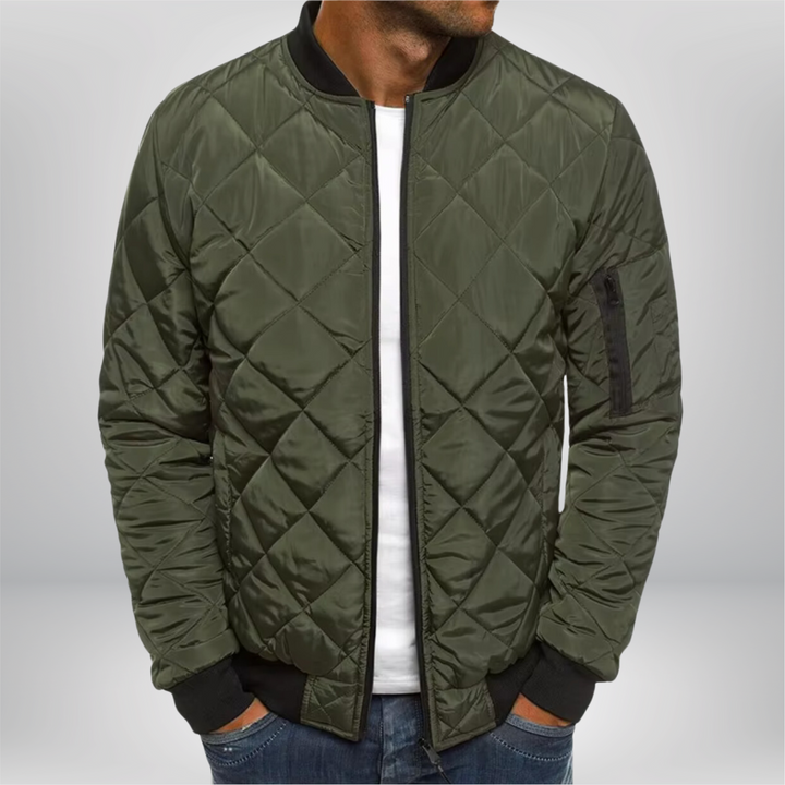 William™ - Premium Kurtka Bomber Pikowana