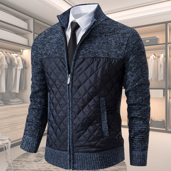Leandro™ – Elegancka wełniana kurtka męska