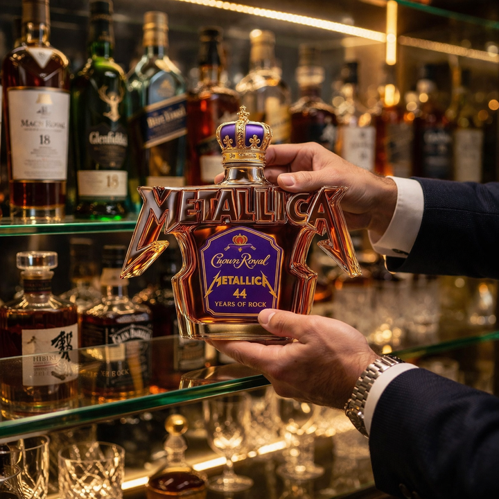 Butelka Whisky - Metallica Rock Edition