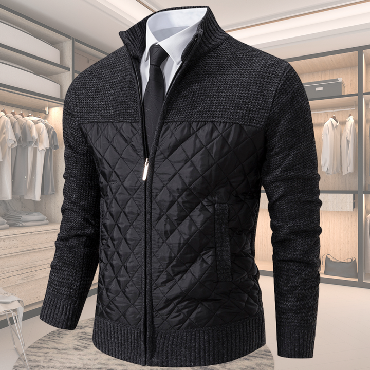 Leandro™ – Elegancka wełniana kurtka męska