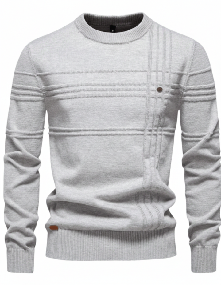 Gairos – Elegancki sweter w kratę