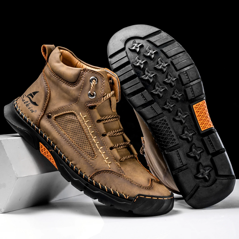 Sommerfeld™ | St. Moritz Skórzane Buty Wysokie