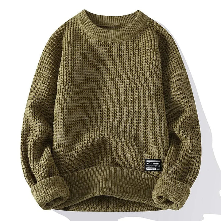 Sebastian – Sweter premium o strukturze plastra miodu