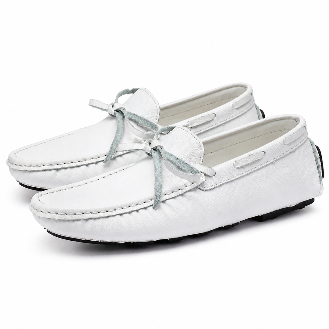 Skórzane loafersy dla mężczyzn