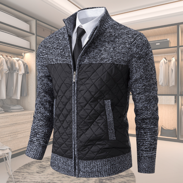 Leandro™ – Elegancka wełniana kurtka męska