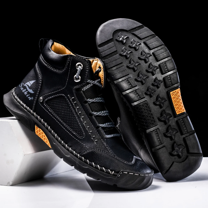 Sommerfeld™ | St. Moritz Skórzane Buty Wysokie