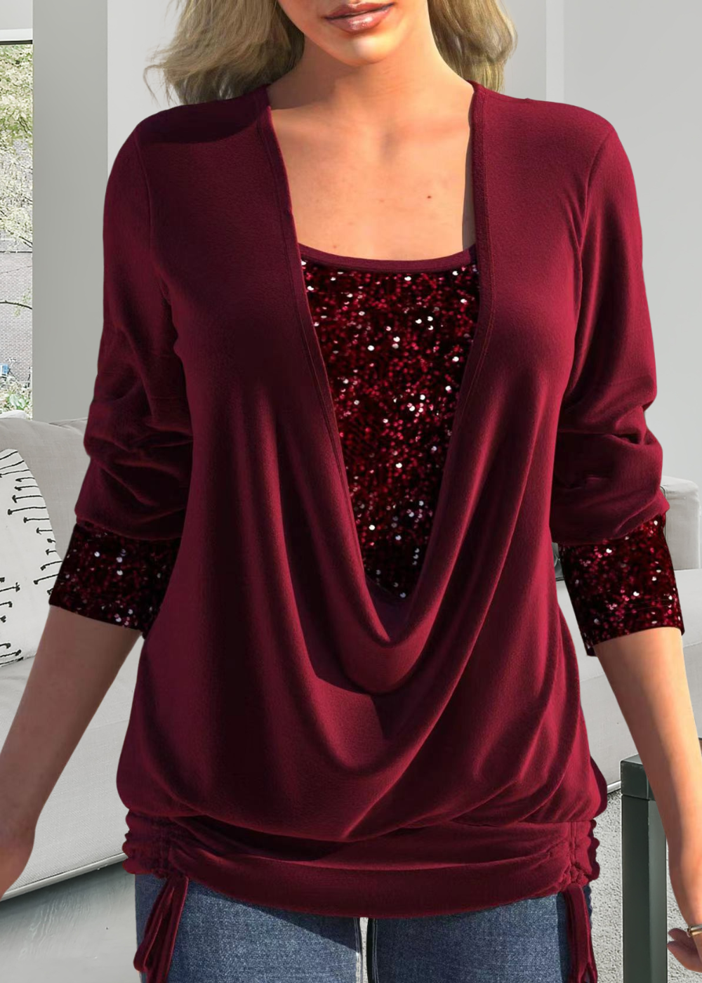 Liora™ | Elegancki Top w Dwu Częściach