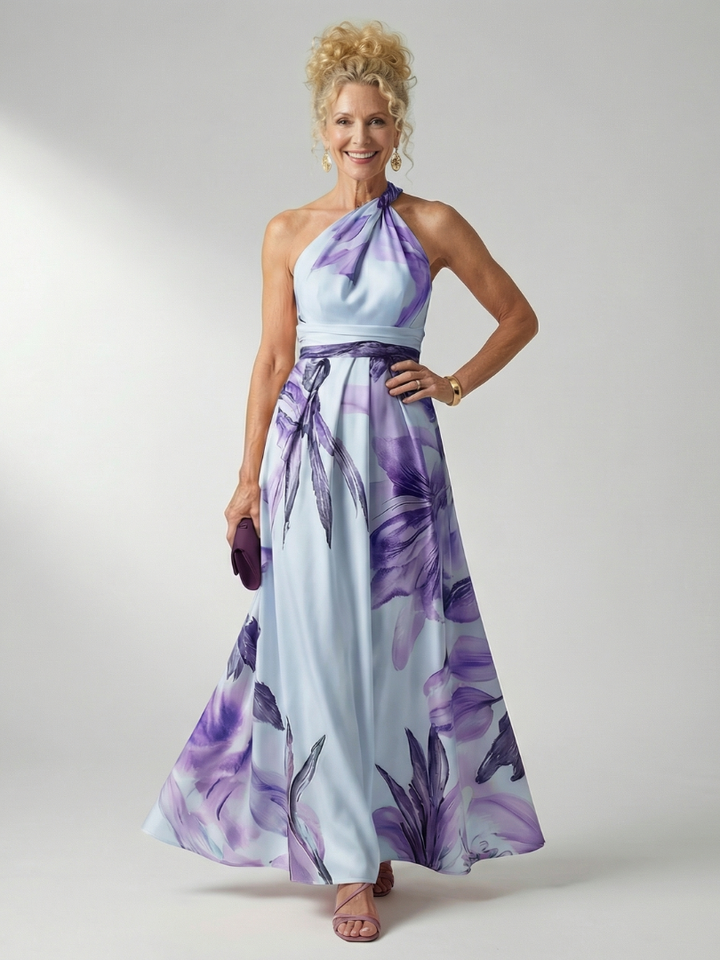 Emilia | Sukienka Maxi Kwiatowa