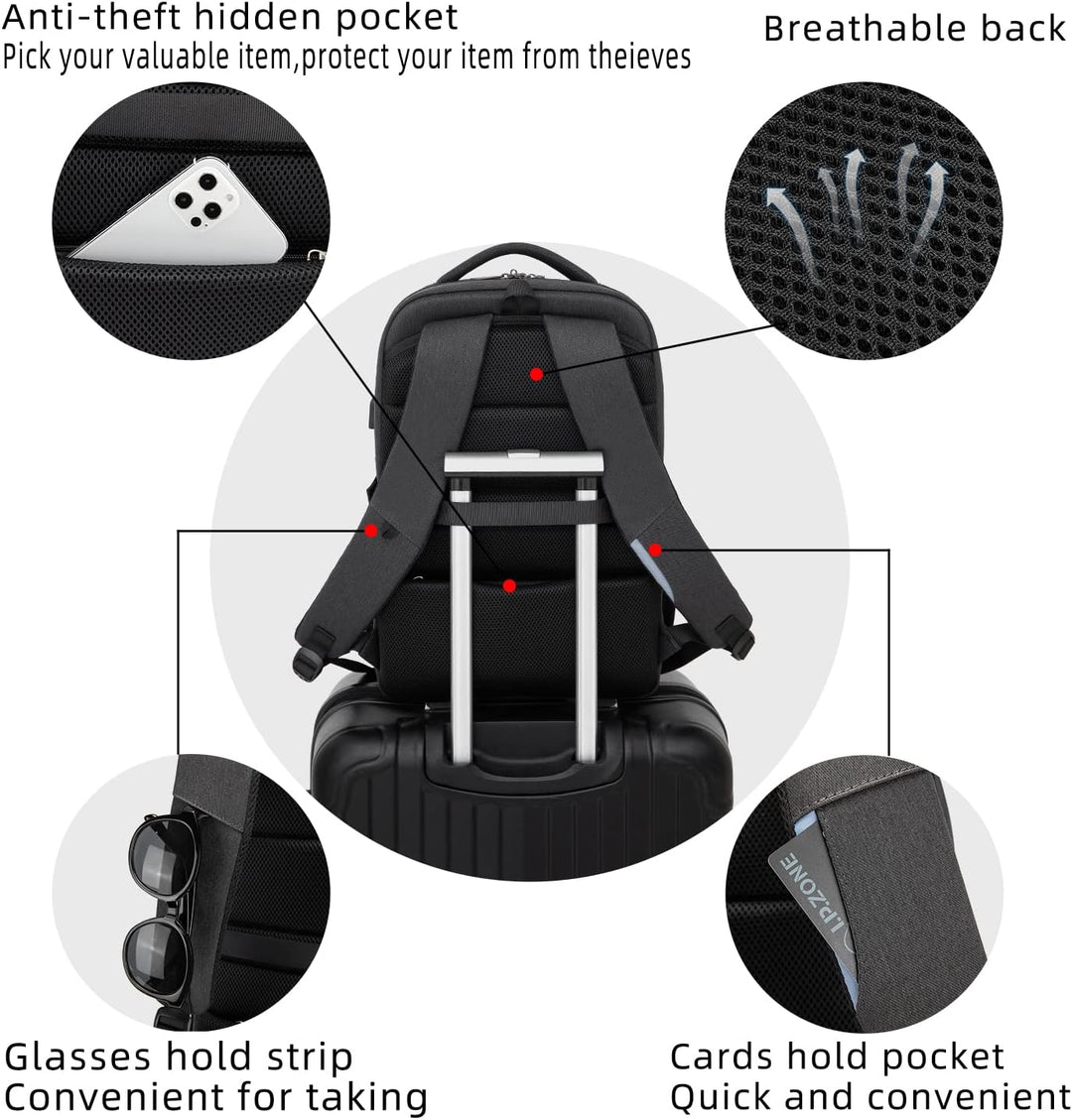 Podróżny antykradzieżowy na laptopa z portem USB smart