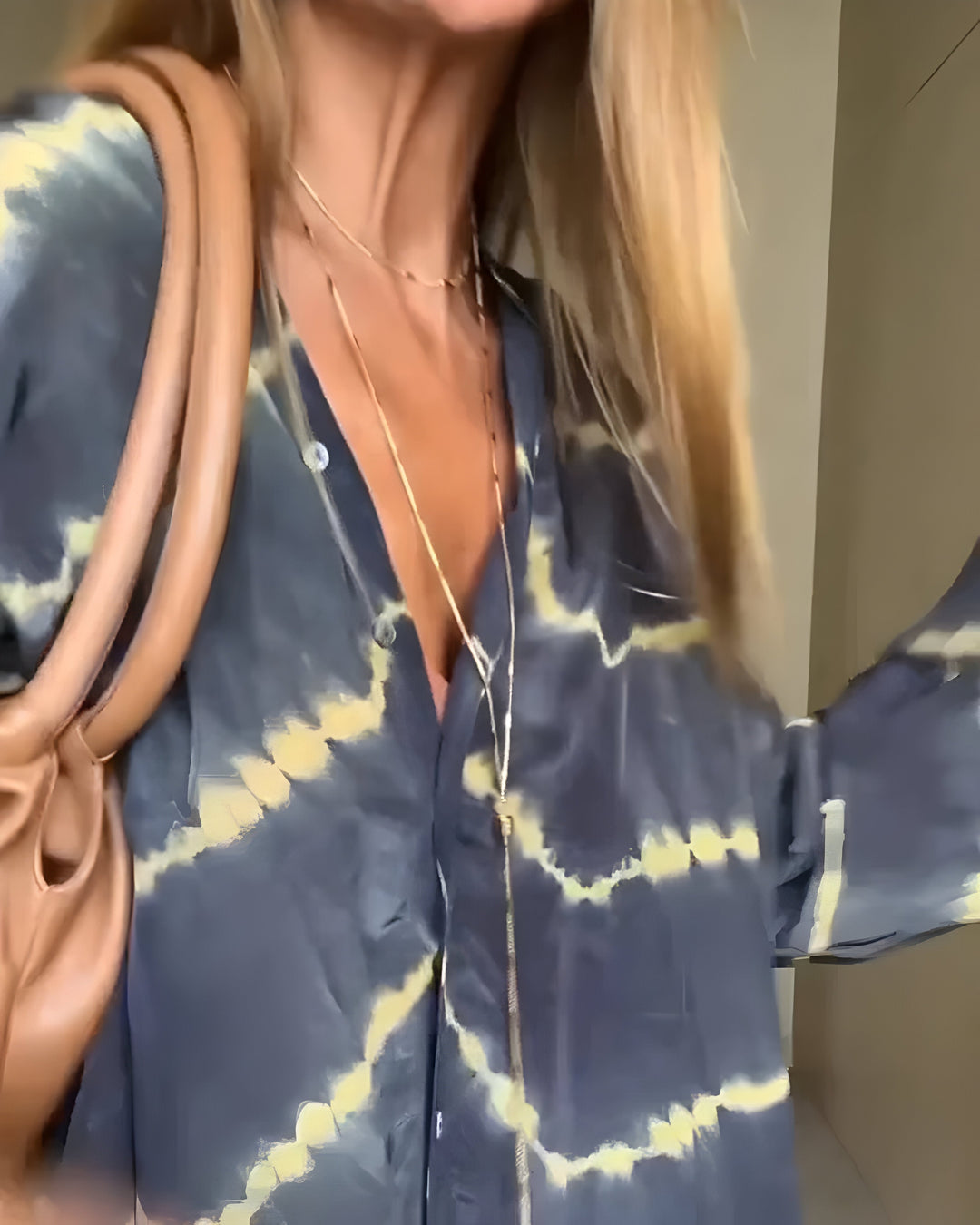 Liena™ | Długa Sukienka Boho w Paski