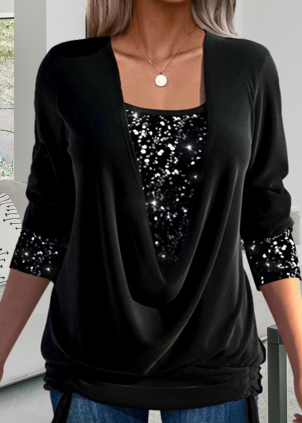 Liora™ | Elegancki Top w Dwu Częściach