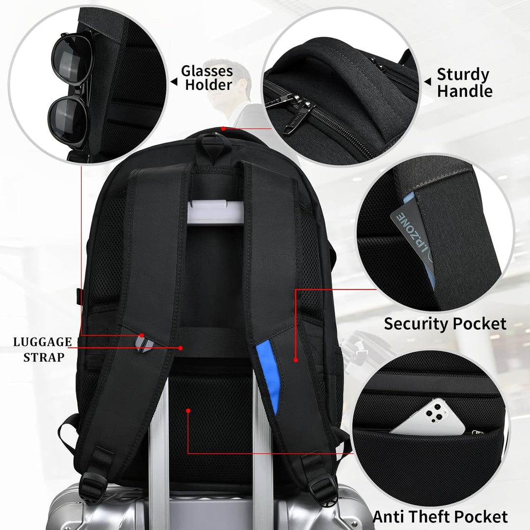 Podróżny antykradzieżowy na laptopa z portem USB smart