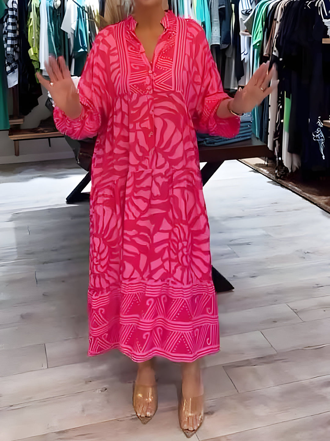 Ivana™ | Elegancka Sukienka z Dekoltem