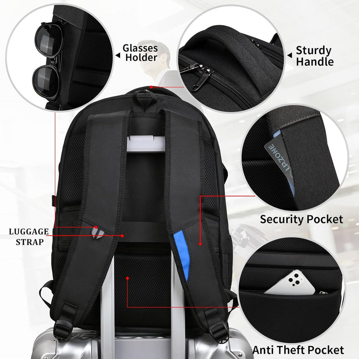 Podróżny antykradzieżowy na laptopa z portem USB smart
