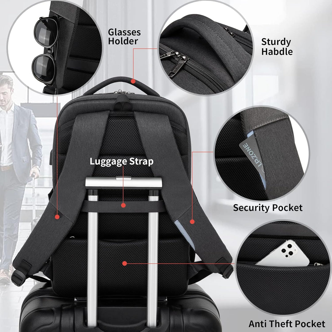 Podróżny antykradzieżowy na laptopa z portem USB smart