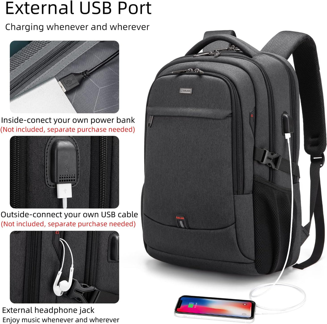 Podróżny antykradzieżowy na laptopa z portem USB smart