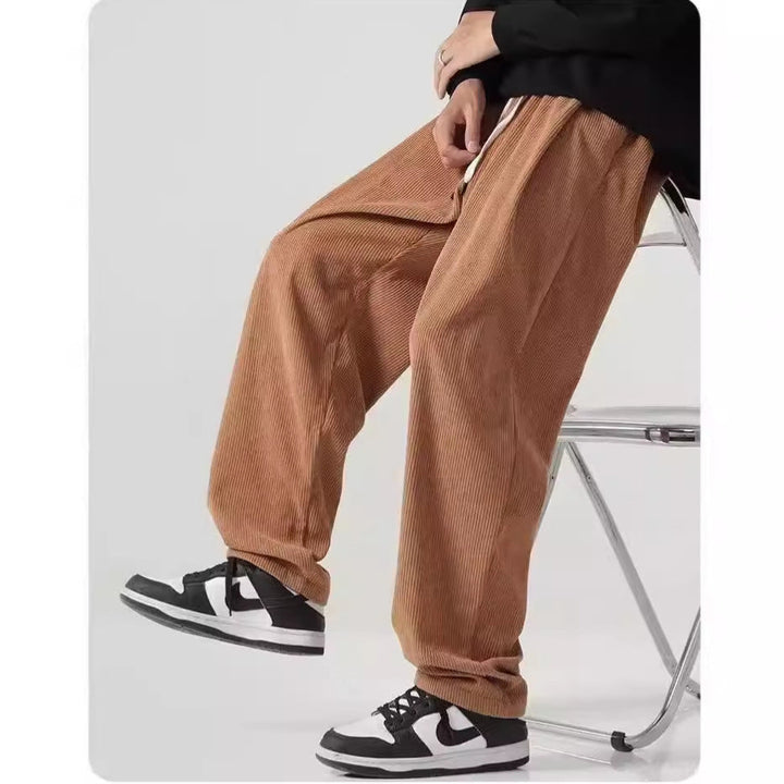 Jesienna Retro Spodnie Sportowe