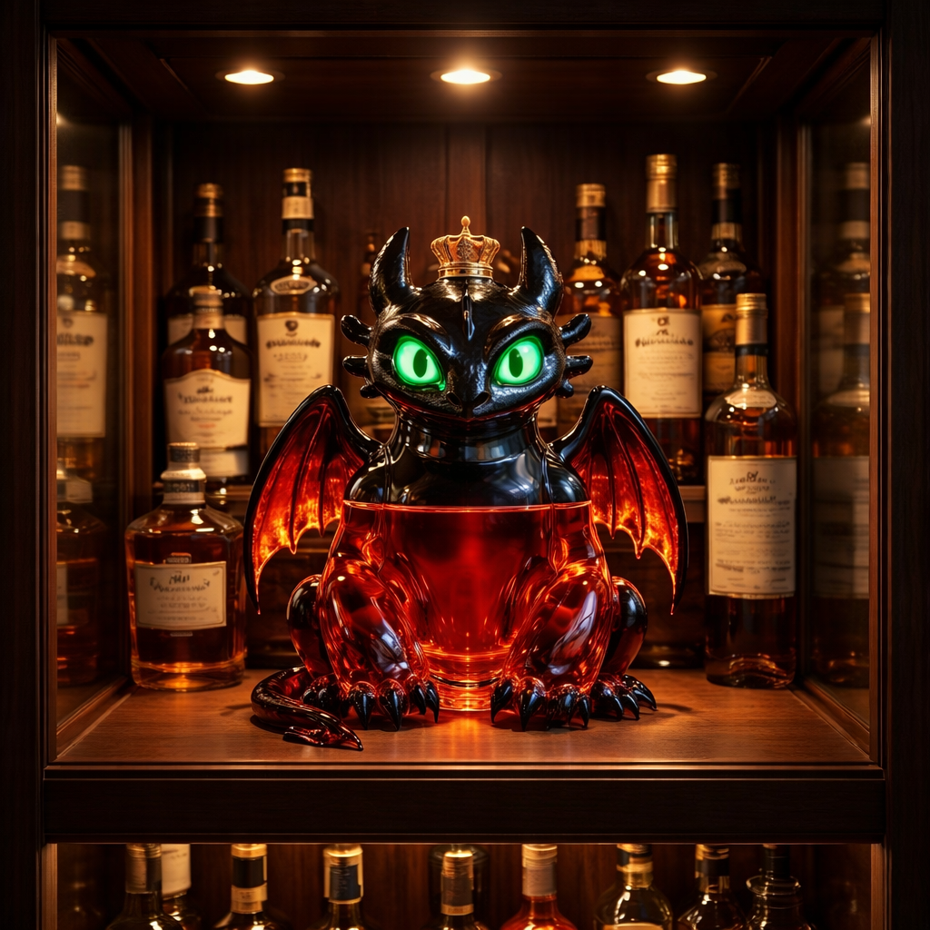 Butelka Whisky - Edycja Smok