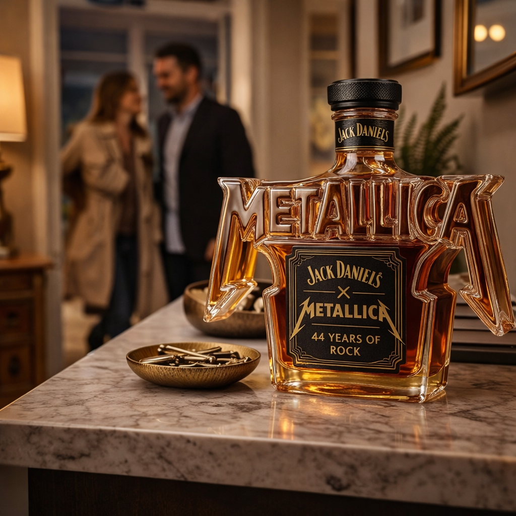 Butelka Whisky - Metallica Rock Edition