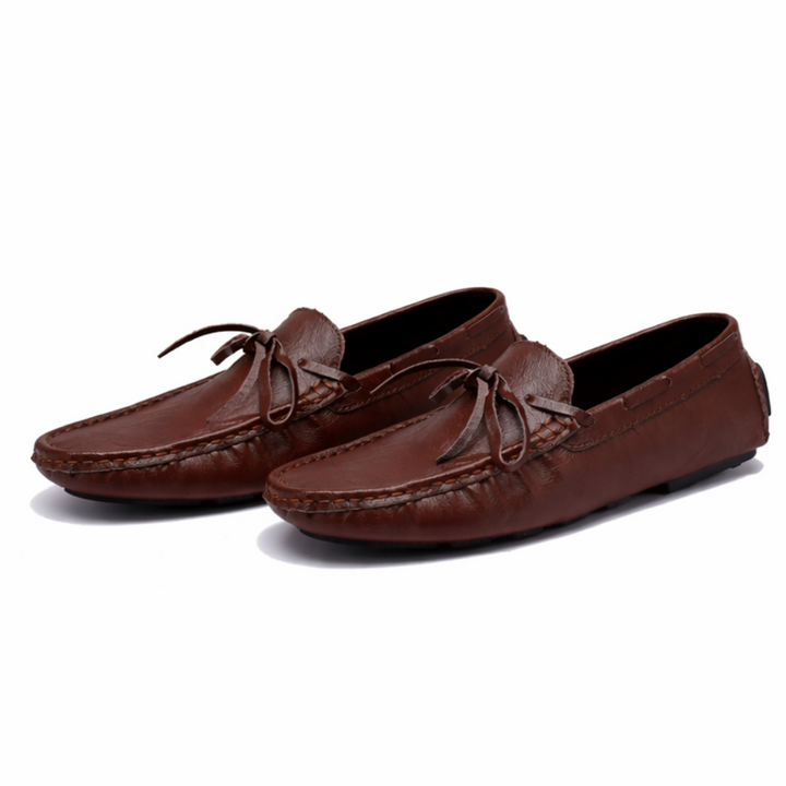 Skórzane loafersy dla mężczyzn