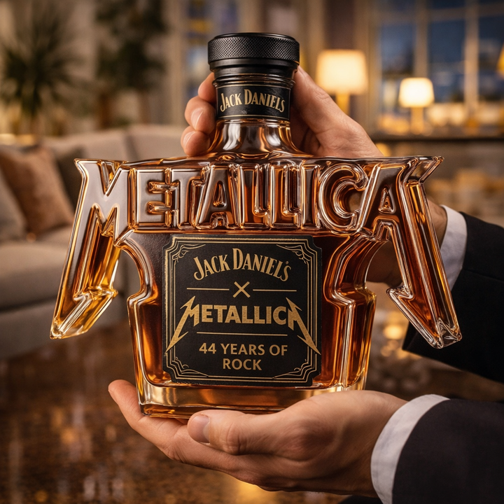 Butelka Whisky - Metallica Rock Edition