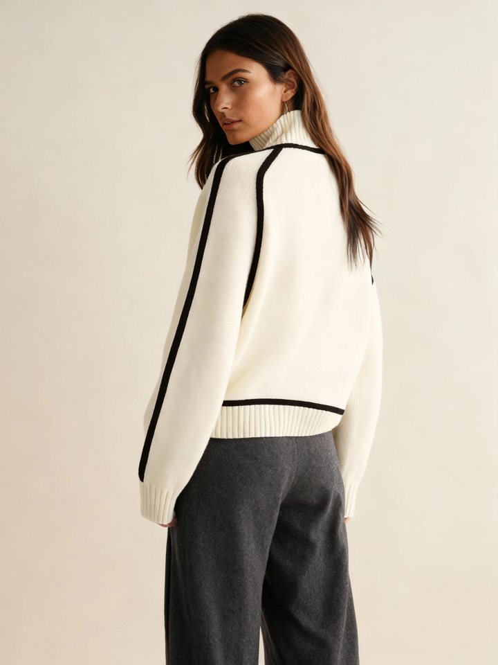 Zofia™ | Sweter z Golfem Essential