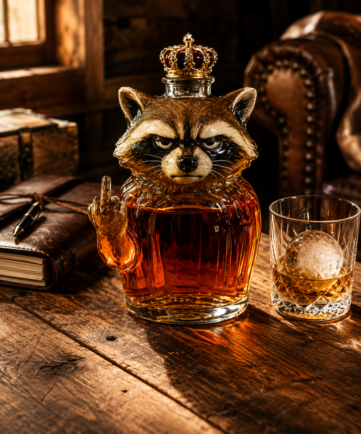 Butelka Whisky — Edycja Raccoon Rebel