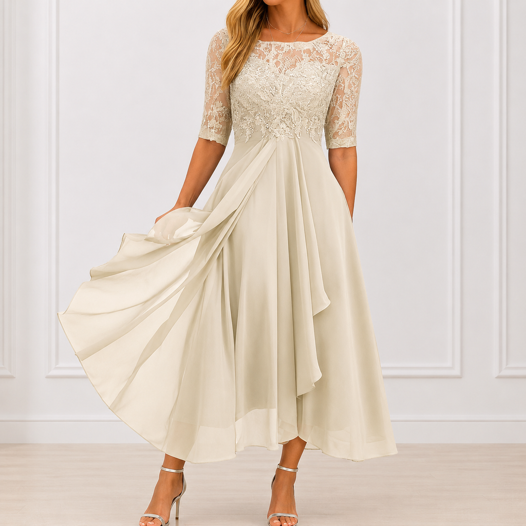 Daria | Elegancka Kwiecista Sukienka