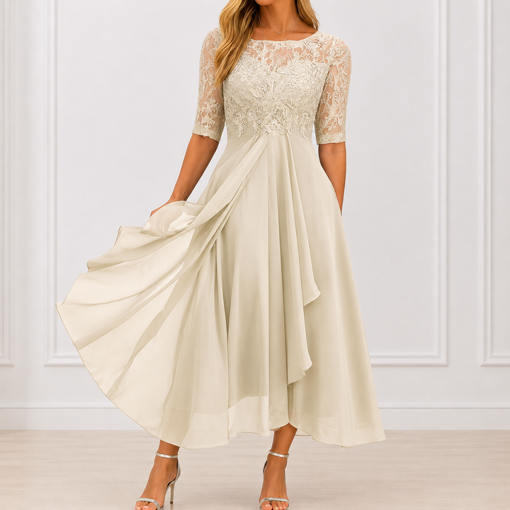 Daria | Elegancka Kwiecista Sukienka