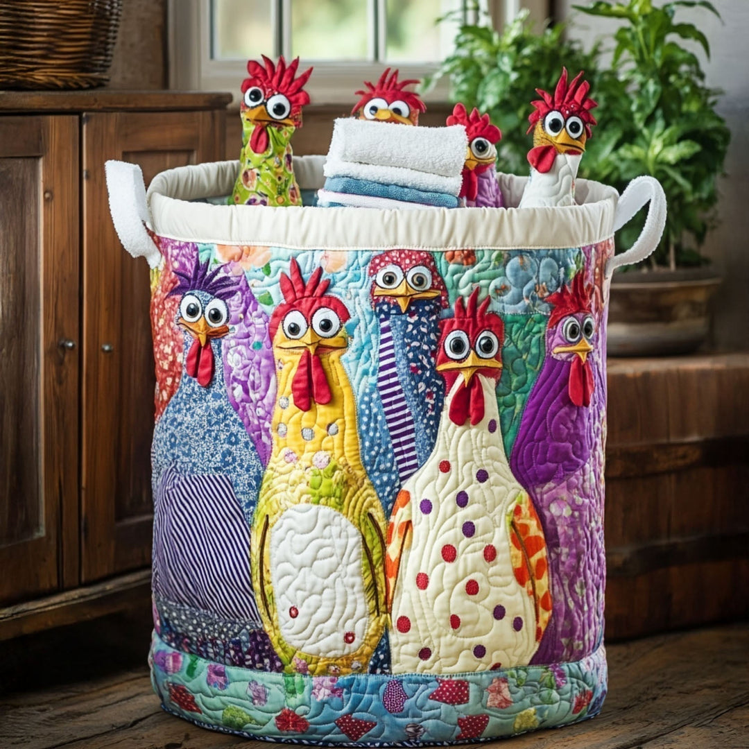 Casilda™ | Cesta Acolchada Gallinitas
