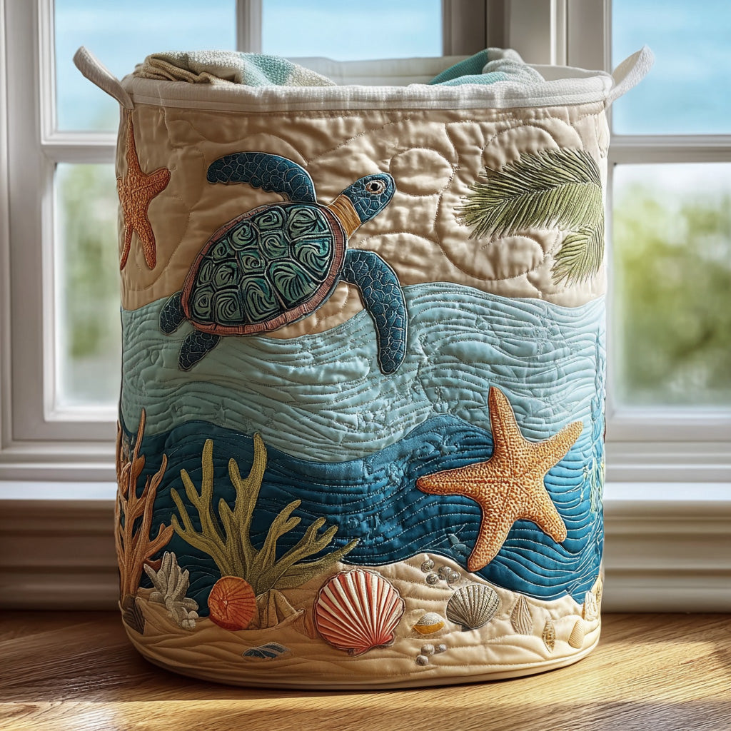 Coralia™ | Cesta Acolchada Fondo Marino