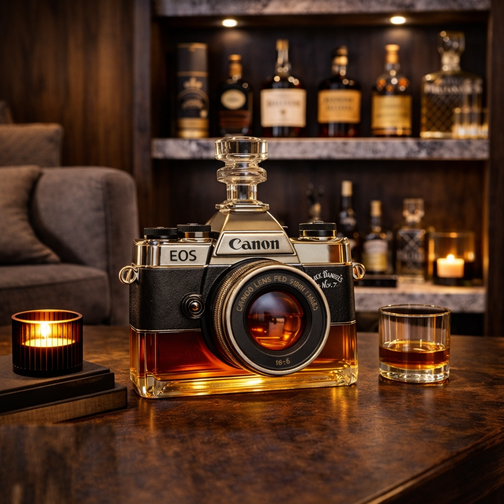 Butelka Whisky - Edycja Kamera