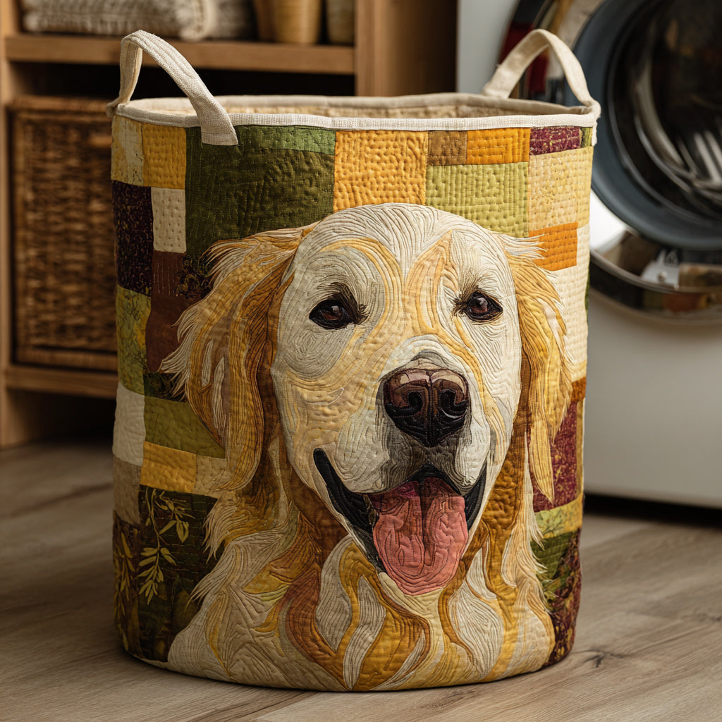 Dorotea™ | Cesta Acolchada Golden Retriever
