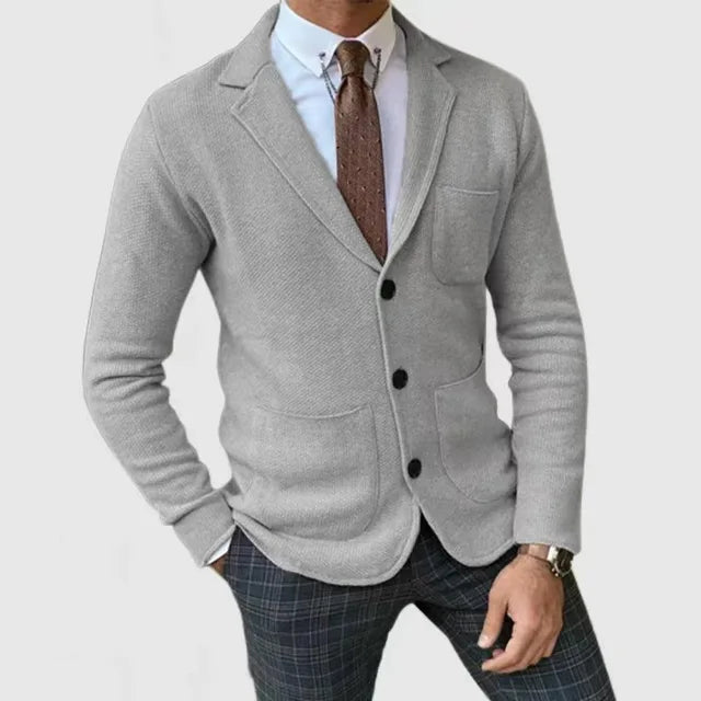 Bren™ | Casual Slim Blazer dla mężczyzn z kieszeniami