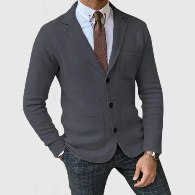 Bren™ | Casual Slim Blazer dla mężczyzn z kieszeniami