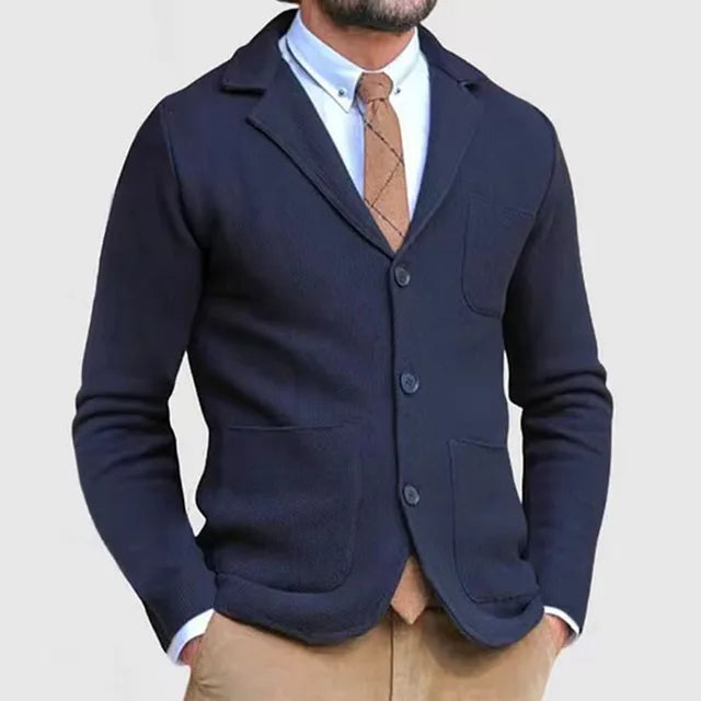 Bren™ | Casual Slim Blazer dla mężczyzn z kieszeniami