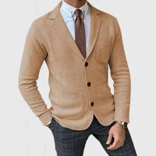 Bren™ | Casual Slim Blazer dla mężczyzn z kieszeniami