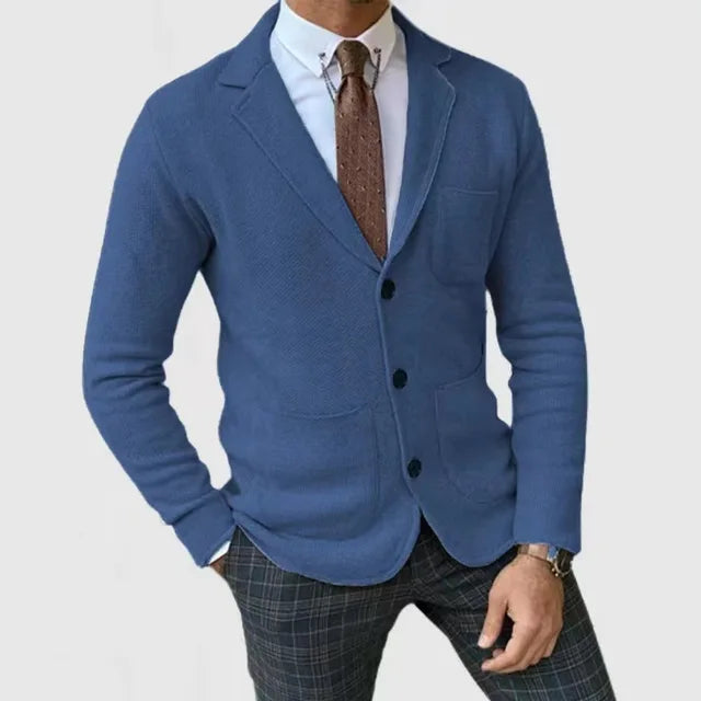 Bren™ | Casual Slim Blazer dla mężczyzn z kieszeniami