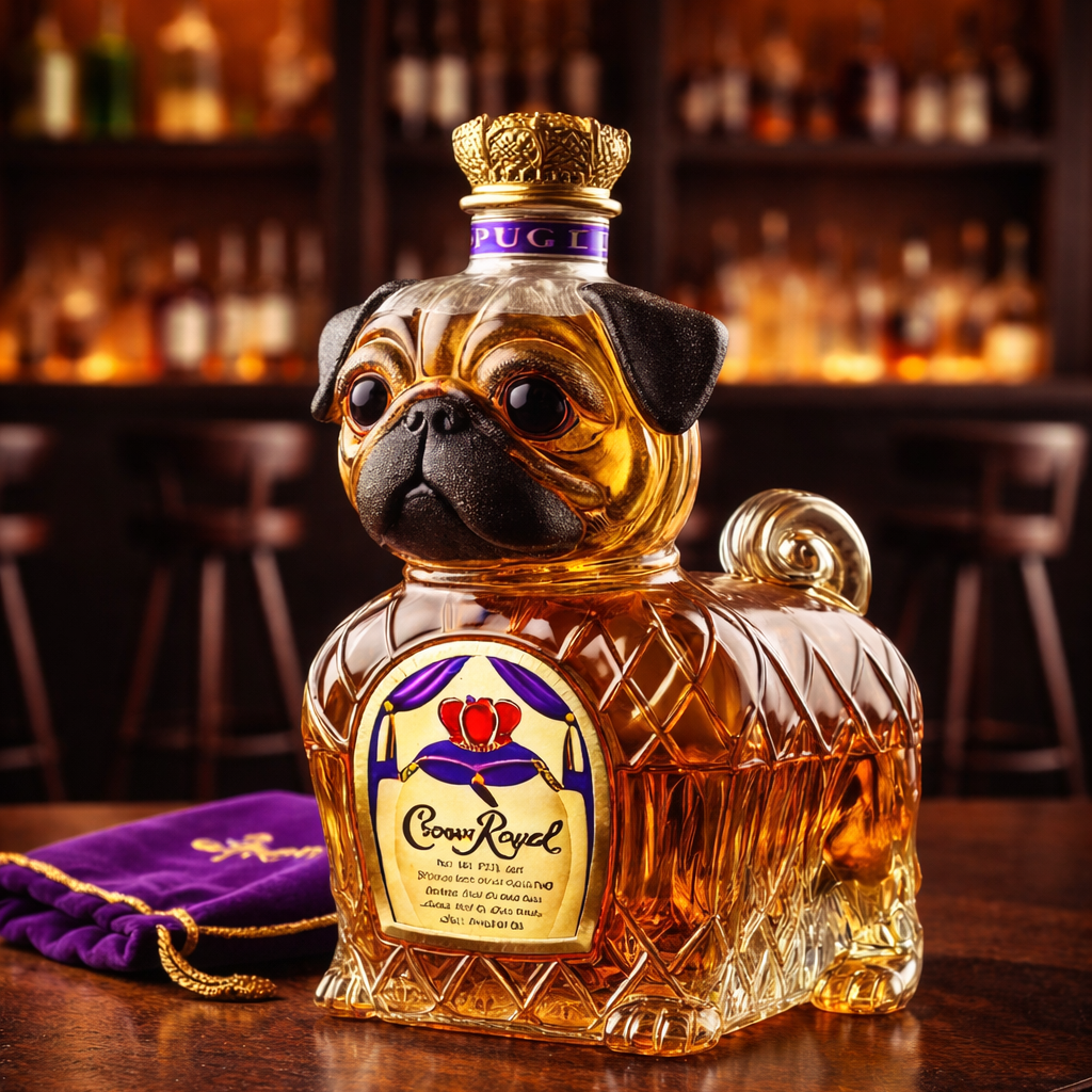 Butelka Whisky - Edycja French Bulldog