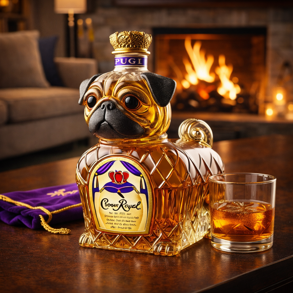 Butelka Whisky - Edycja French Bulldog