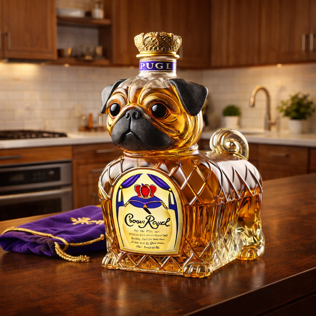 Butelka Whisky - Edycja French Bulldog