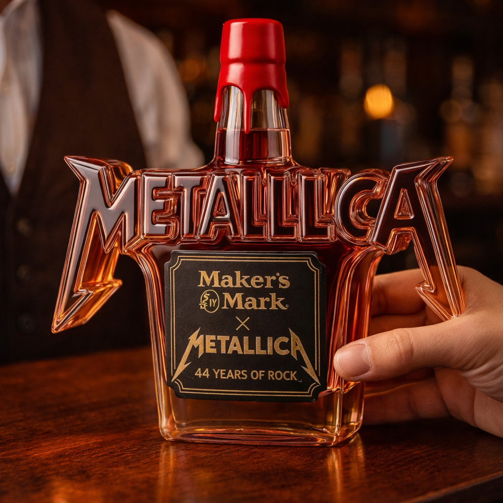 Butelka Whisky - Metallica Rock Edition