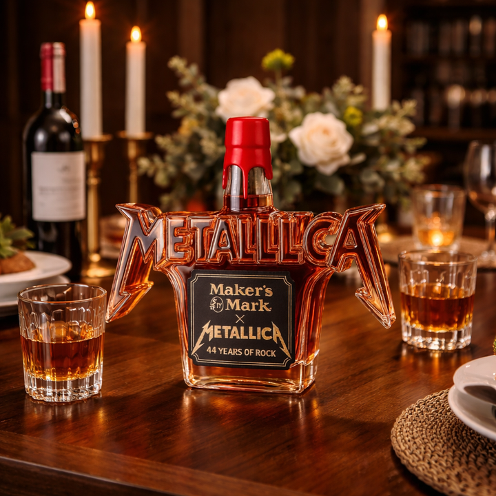 Butelka Whisky - Metallica Rock Edition