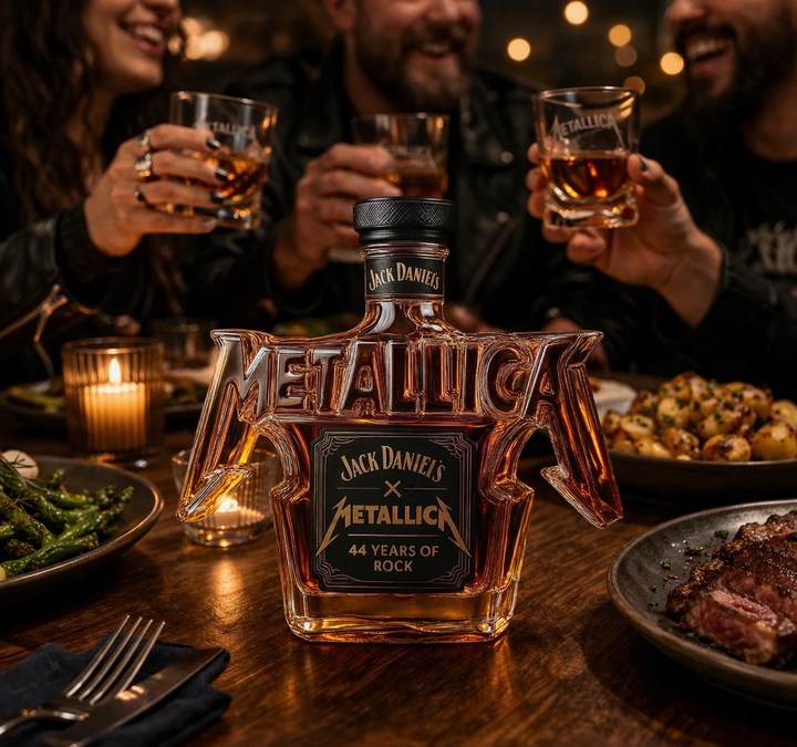 Butelka Whisky - Metallica Rock Edition