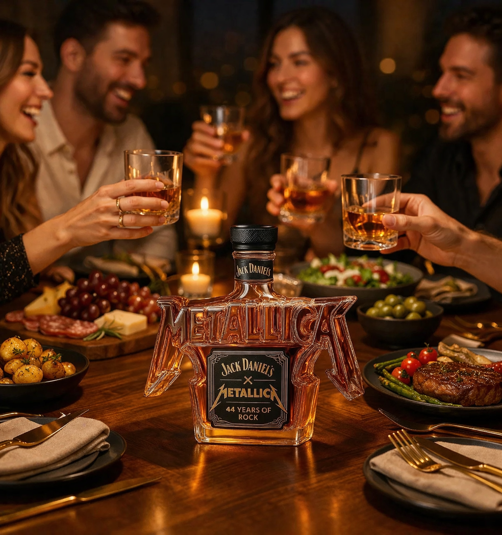 Butelka Whisky - Metallica Rock Edition